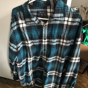 American Eagle XL Blue Flannel